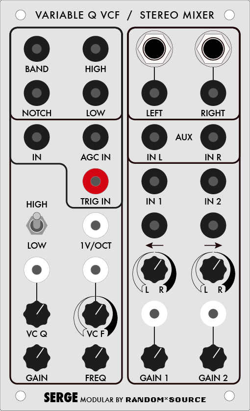 VCFQ / Stereo Mixer PNG source
